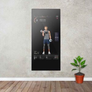 Magic mirror online fitness